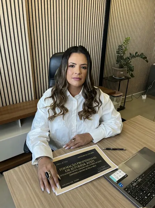 Beatriz de Paula, aluno da Formação Profissional em Autodesk Revit
