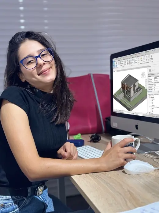 Letícia Amorim, aluno da Formação Profissional em Autodesk Revit